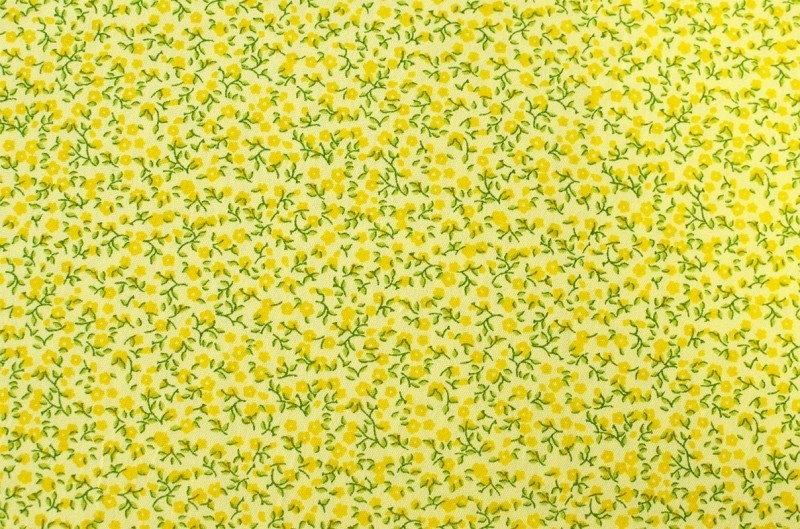 TI Country Flowers Floral Micro Amarelo