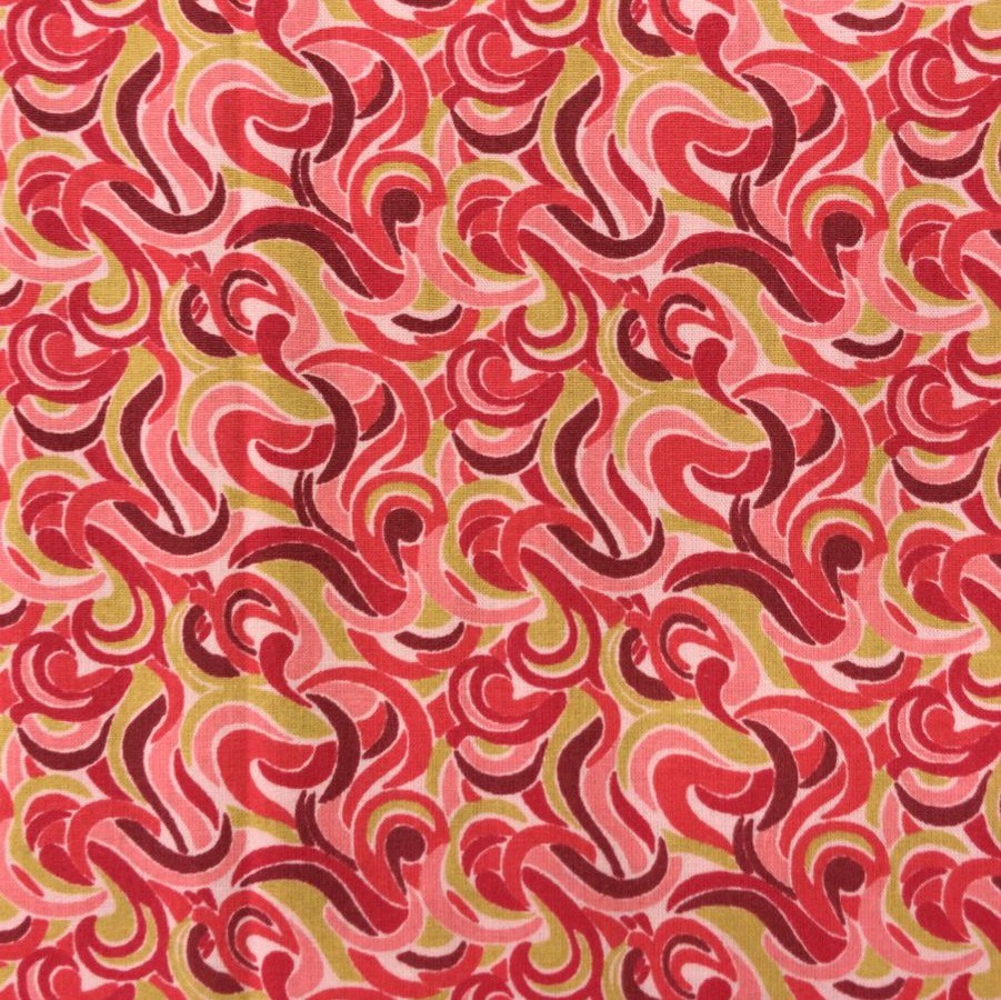 Serpentina Colorida Fd Vermelho